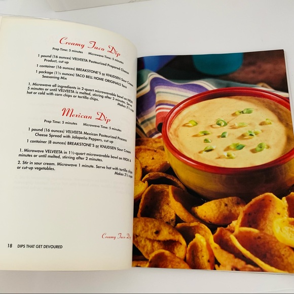 Vintage Kraft Velveeta Cheese Plastic Storage Container & Paperback Cookbook - Picture 11 of 13